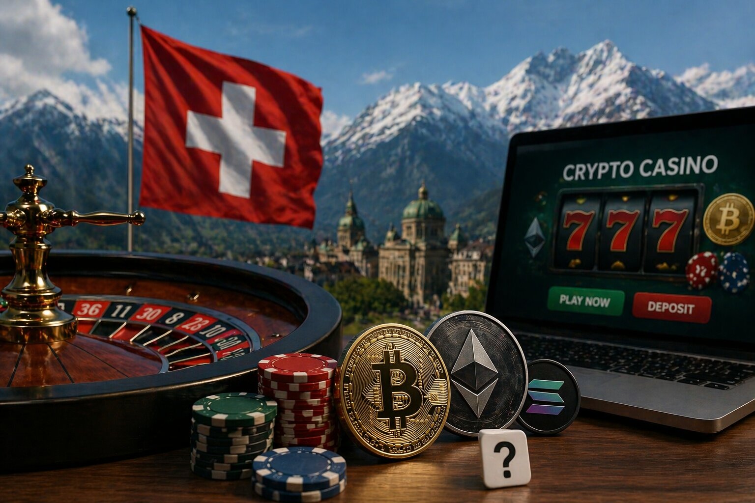 Pourquoi il n’y a pas de crypto casino en Suisse ?